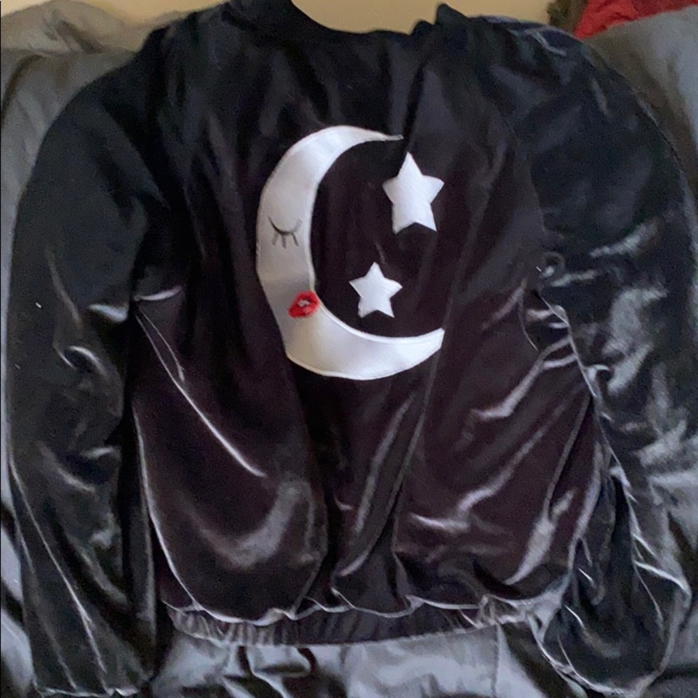 Valfre velvet bomber jacket